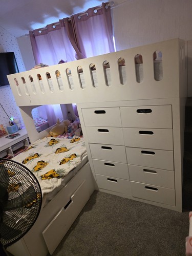 Custom made bunk bed single - made,