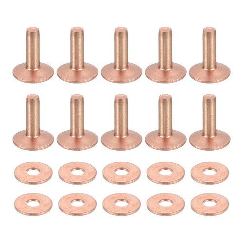 Set 12x4x12mm solid copper - set,