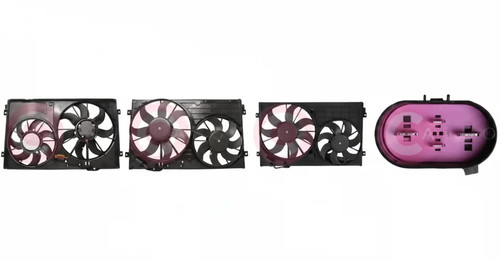 Radiator fan motor for