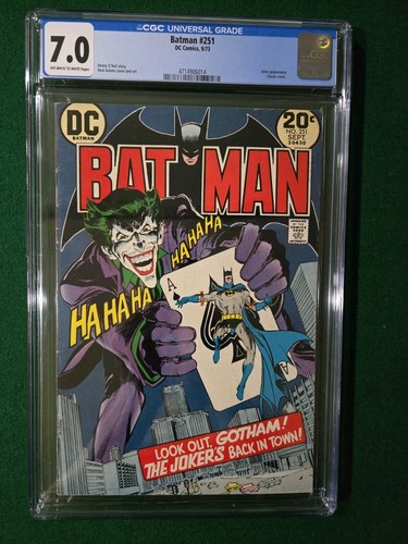 Batman 251 cgc - #251, 7.0