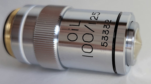 Microscope objective 100x - microscope,