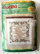 Bucilla Printed Cross Stitch