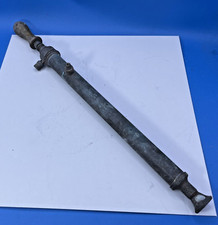 Hand Pump Vintage Brass Watering Plant Spraying Tool 10mm Inlet Wooden Handle