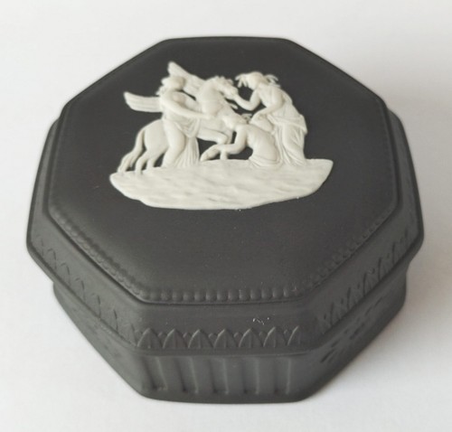 Wedgwood black and white - and,