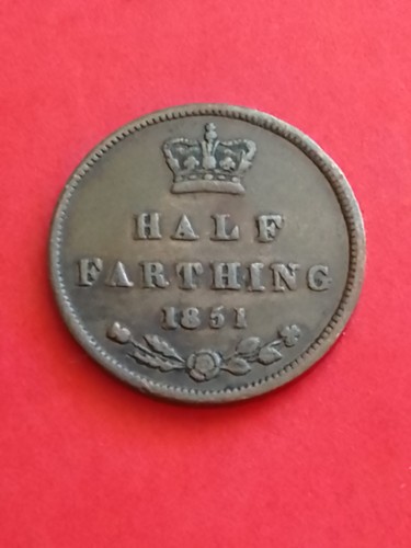 1851 half farthing