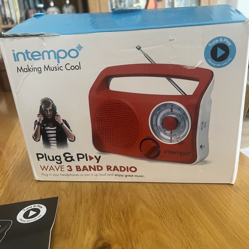 Intempo wave band portable - intempo,