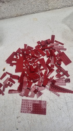 Lego assorted dark red - lego,