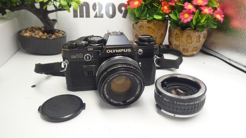Olympus om10 black film - film, camera