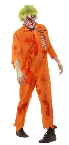 Zombie death row inmate orange - zombie,