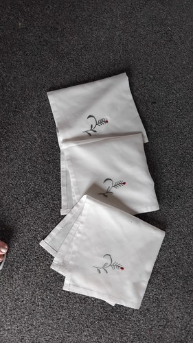 Vintage set embroidered - vintage,