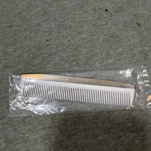Webster hair comb silver - 4.5",