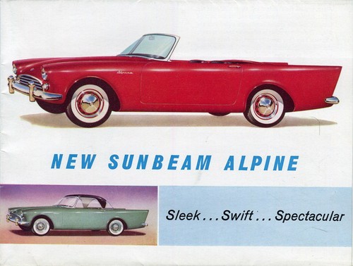 Sunbeam alpine series - i, 1500