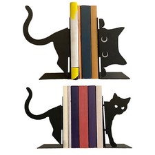 Cat Bookends For Shelves 1