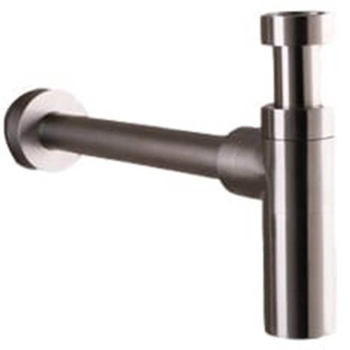 Bottle trap matt black - in,