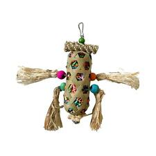 Parrot Hanging Cage Toy Unique Bird Chew Toys for Macaws Small Birds Conures