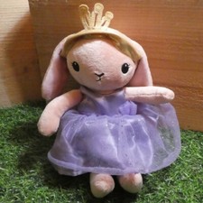 H&M FEMALE BUNNY RABBIT WITH PURPLE GLITTERY DRESS HENNES & MAURITZ