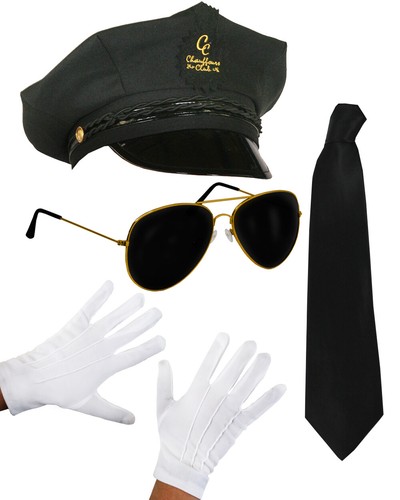 Chauffeur cap fancy dress - 4,