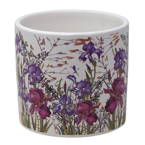 Floral indoor ceramic plant - floral,