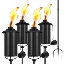 ZSZMFH 4 Pack Metal Torch for