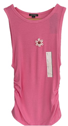 Ribbed boho tank top ruched - boho,