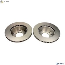 2x BRAKE DISC QD3416 FOR VW