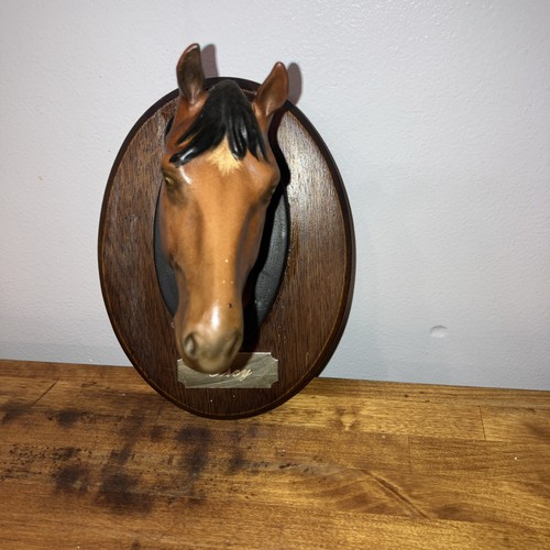 Beswick small horse head wall - beswick,