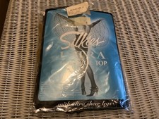 Silkies Ultra Control Top ‘Honey’ Tights Size Medium - vintage unworn item
