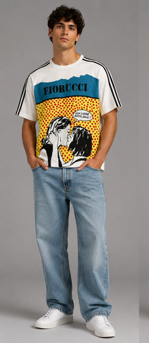 Fiorucci adidas shirt - fiorucci, x