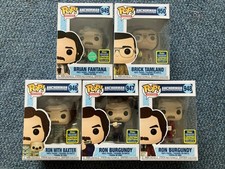 Anchorman The Legend Of Ron Burgundy Funko Pop Bundle Complete Set SDCC 2020 Exc