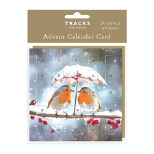 Advent Calendar Robin Umbrella