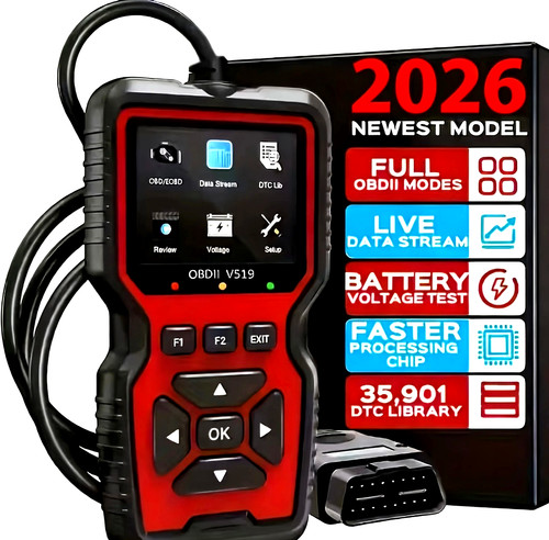 2026 v519 obd2 scanner car - v519,