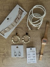 Jewellery bundle gold Rose bundle 2 accessorize H&M next asos topshop lovisa y2k