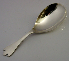 MINT LOVELY QUALITY ENGLISH SOLID STERLING SILVER CADDY SPOON 1986