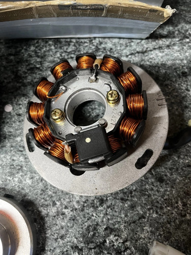 Vespa stator plate - vespa,