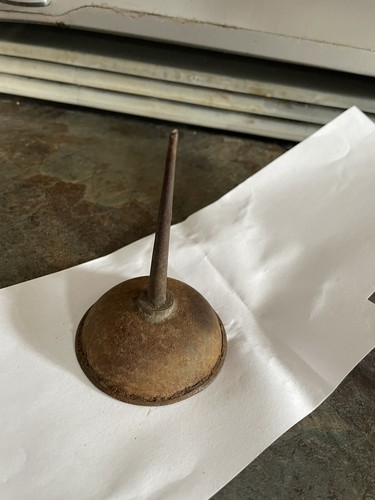 Old oil can pourer - can,