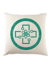 O Medical Badge Cushion Pillow The Fun Seth Orville Ed Mercer Logo Symbol Sign