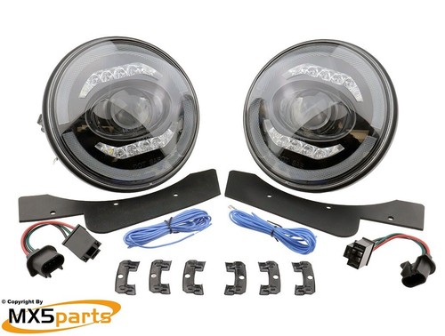 Mx5 halo led headlamps - 7",