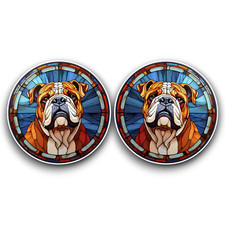 2x Small British Bulldog Puppy