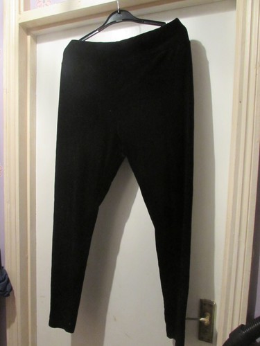 Ladies black velour - ladies,