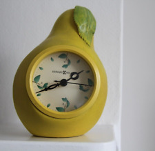 Howard Miller Pear Mantel Mid-century Clock - Fully working Vintage Retro.