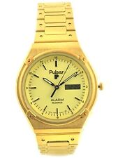 PULSAR y960-6009 400040 pee006 Base Metal Bezel Stainless Steel Alarm Watch