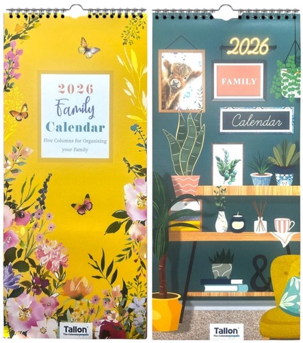 2026 family organiser 5columns - 2026,