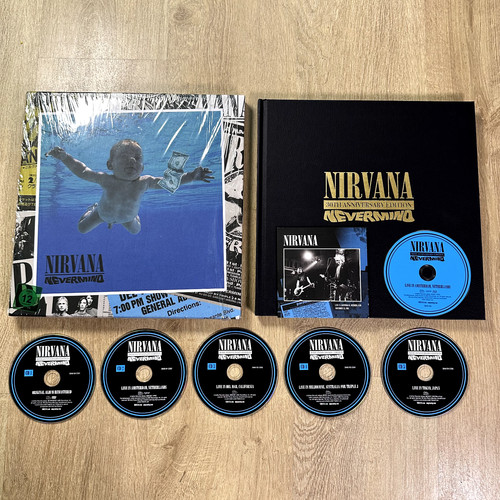 Nirvana nevermind 30th - nirvana,
