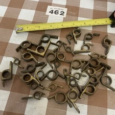 Job Lot Antique Brass Stair Rod Brackets Clips  Brackets Only Lot 462