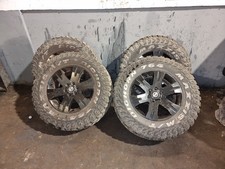 Nissan Navara NP300 Alloy Wheel & Tyre X4 Pair LT265/70 R17" 2005 Aventura OEM