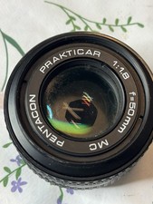 Pentacon Prakticar 50mm f/1.8 MC Lens Praktica Mount Compatible Fungus