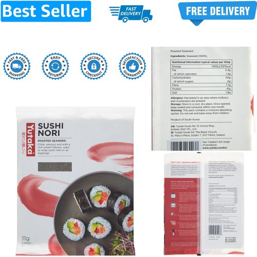 Sushi nori seaweed 11g - sushi,