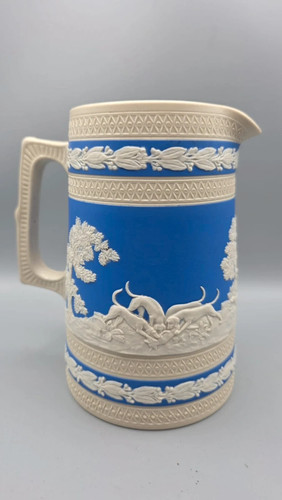 Antique copeland spode - antique, blue