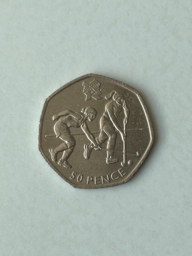 2011 50p coin london - uk,