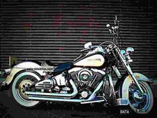 Harley Davidson 1340 Heritage Softail Classic FLSTC 1991 5 A4 Photo Print